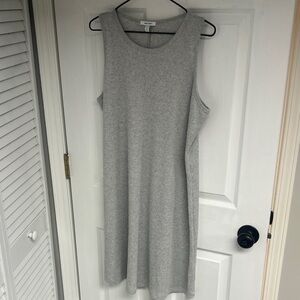 Nine West Light Gray Midi Dress